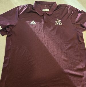 Anoka Tornadoes (Minnesota) Adidas Maroon Polo Shirt for Men
